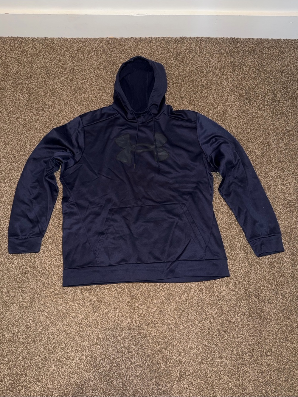 Under Armour Men’s Navy Blue Pullover Hoodie